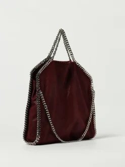 Borsa Falabella Stella McCartney in camoscio sintetico cracklè