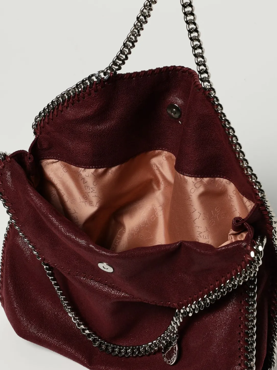 Borsa Falabella Stella McCartney in camoscio sintetico cracklè