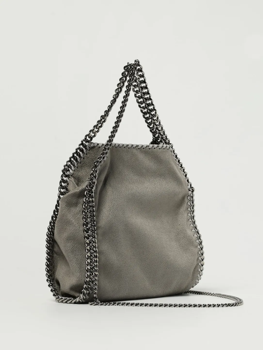 Borsa Falabella Stella McCartney in camoscio sintetico cracklè