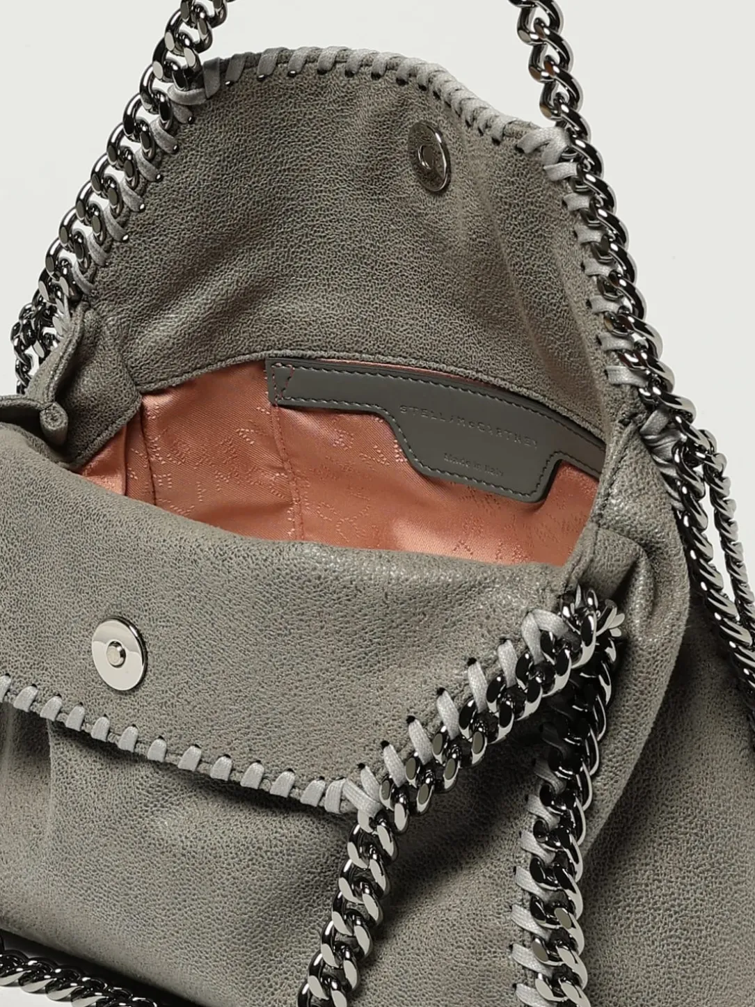 Borsa Falabella Stella McCartney in camoscio sintetico cracklè