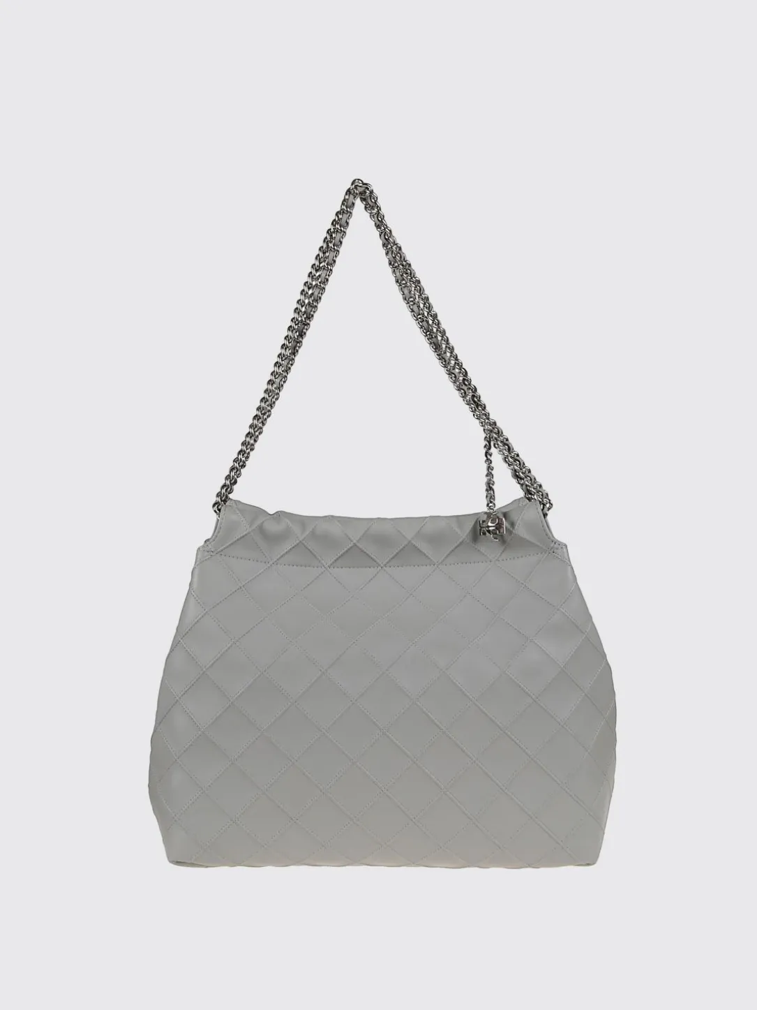 Borsa Fleming Tory Burch in pelle con motivo diamante