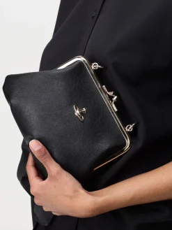 Borsa Granny Frame Vivienne Westwood in pelle saffiano