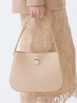 Borsa Hobo Eclissi piccola in pelle di vitello Fabiana Filippi