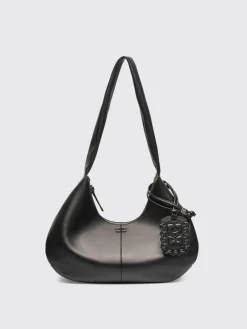 Borsa Hobo Ganni in pelle riciclata
