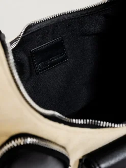 Borsa Hobo Karl Lagerfeld in canvas e pelle sintetica