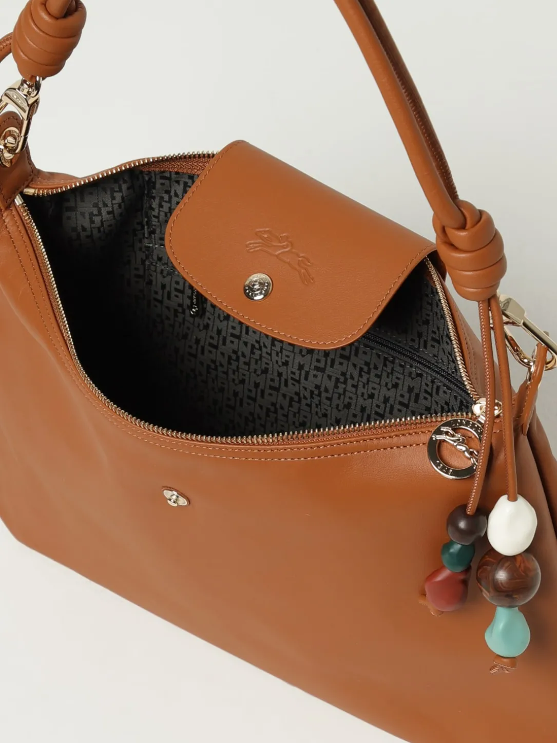 Borsa Hobo M Le Pliage Xtra Longchamp in pelle