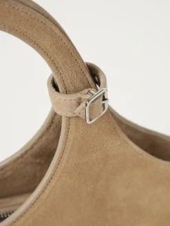 Borsa Holy Courrèges in pelle scamosciata