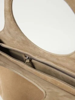 Borsa Holy Courrèges in pelle scamosciata