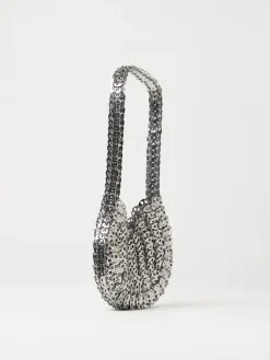 Borsa Iconic Moon 1969 Rabanne in maglia metallica