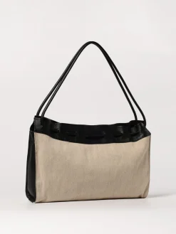 Borsa Isabela Coccinelle in canvas e pelle a grana