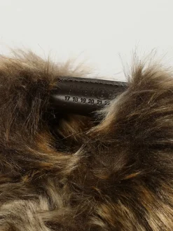 Borsa Japanese MM6 Maison Margiela in pelliccia sintetica