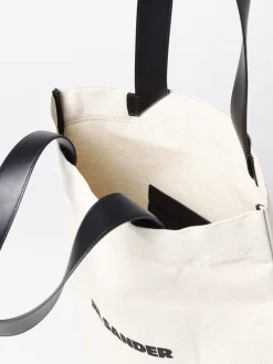 Borsa Jil Sander in canvas