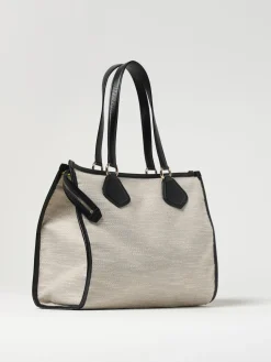 Borsa Jour L Lancel in iuta e pelle