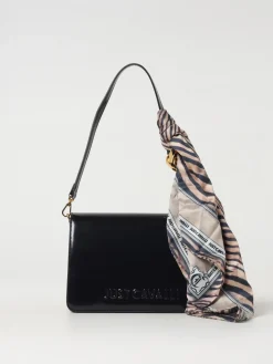 Borsa Just Cavalli in pelle sintetica con foulard stampa animalier