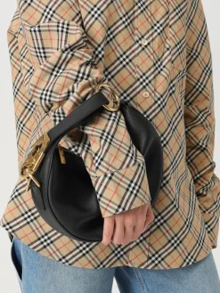 Borsa Knight Arc Burberry in pelle a grana