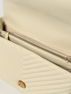 Borsa Lady Love Puff Pinko in nappa trapuntata chevron