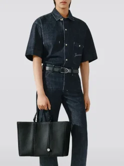 Borsa Le Marino Tote Jacquemus in pelle a grana