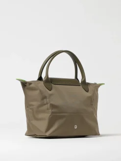 Borsa Le Pliage Longchamp in nylon e pelle a grana