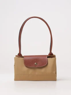 Borsa Le Pliage Original L Longchamp in nylon riciclato e pelle