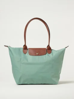 Borsa Le Pliage Original L Longchamp in nylon riciclato e pelle