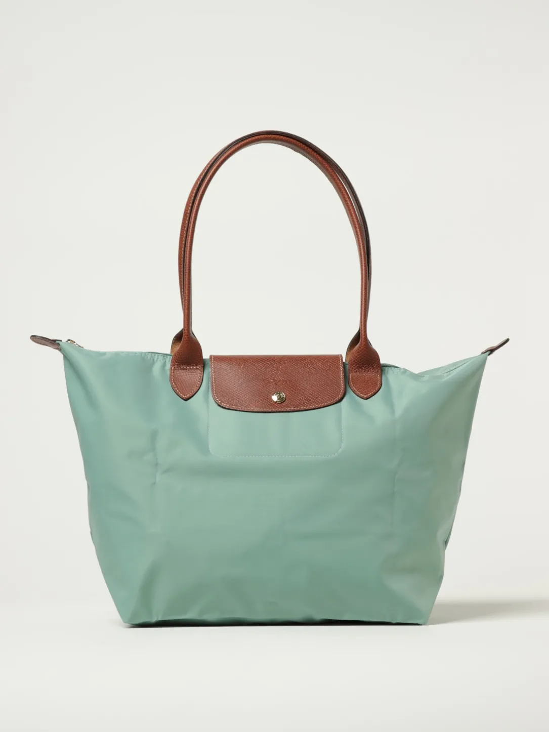 Borsa Le Pliage Original L Longchamp in nylon riciclato e pelle