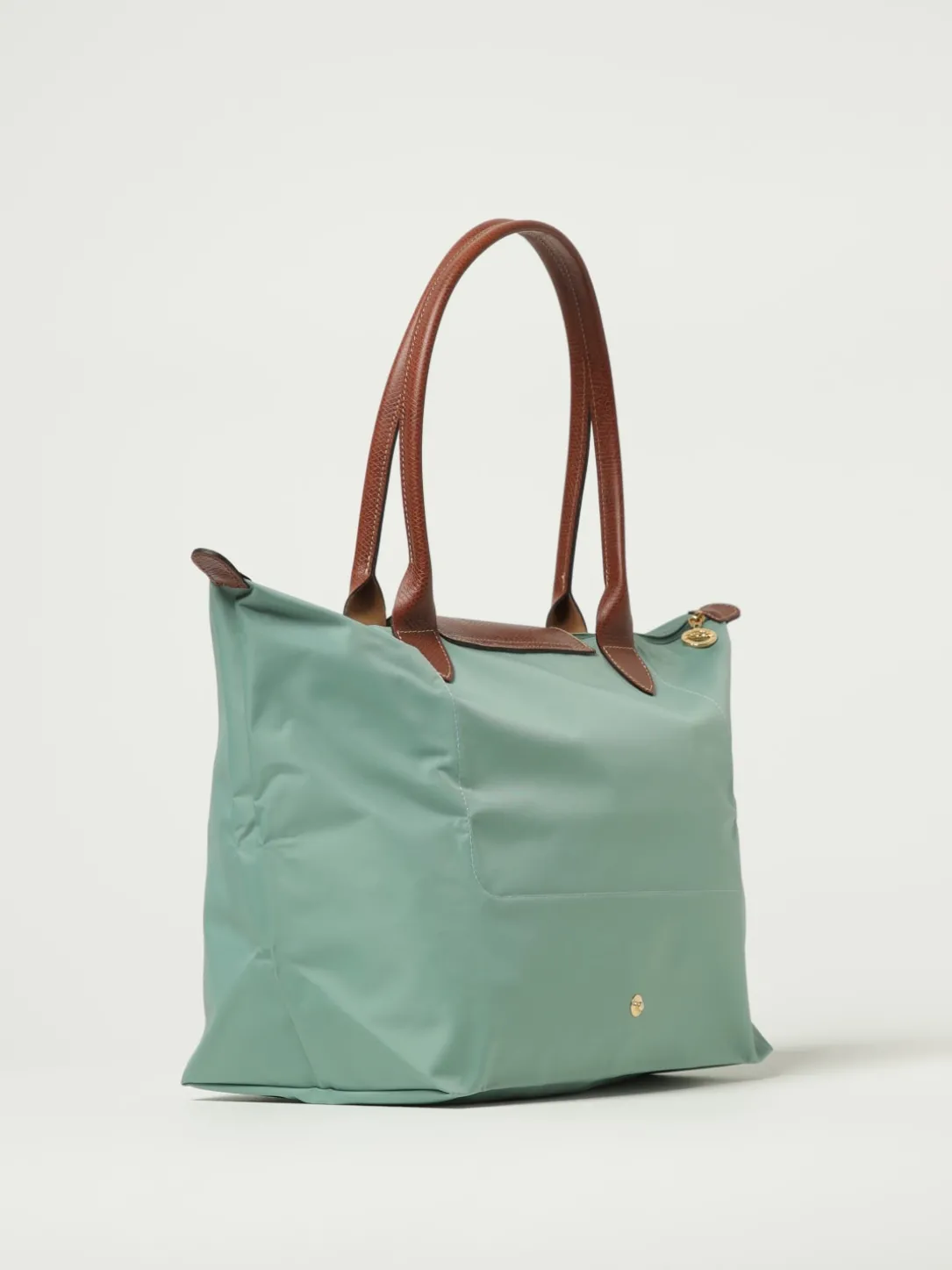 Borsa Le Pliage Original L Longchamp in nylon riciclato e pelle