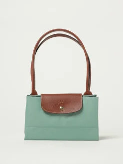 Borsa Le Pliage Original L Longchamp in nylon riciclato e pelle