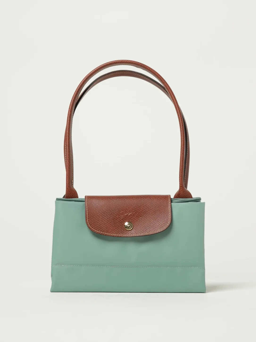 Borsa Le Pliage Original L Longchamp in nylon riciclato e pelle