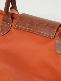 Borsa Le Pliage Original M Longchamp in nylon riciclato e pelle