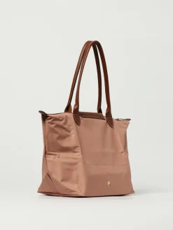 Borsa Le Pliage Original L Longchamp in nylon riciclato e pelle