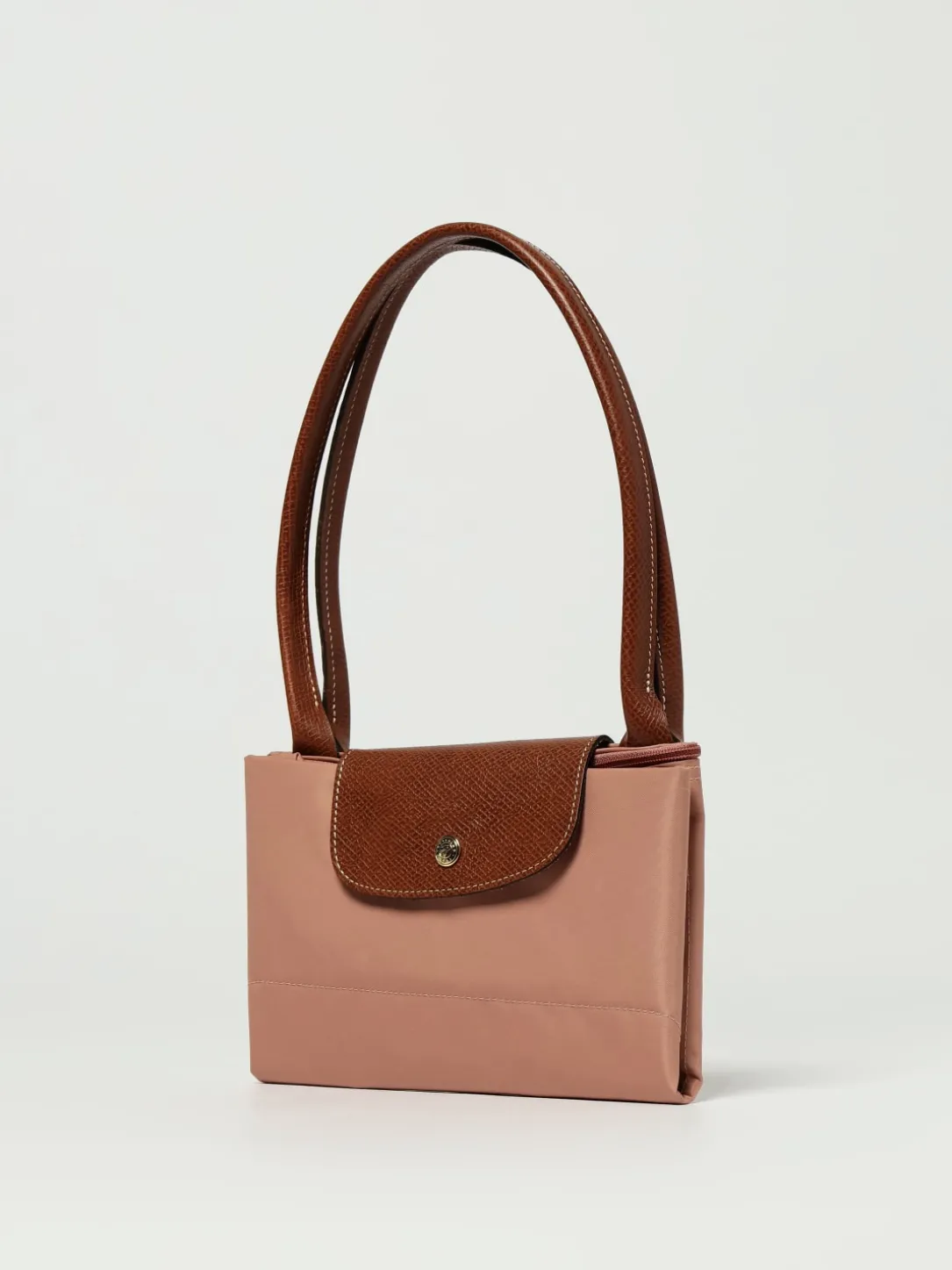 Borsa Le Pliage Original L Longchamp in nylon riciclato e pelle