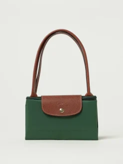 Borsa Le Pliage Original M Longchamp in nylon e pelle a grana