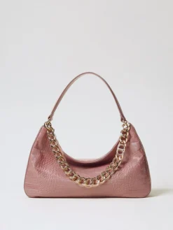 Borsa 'Liliane' in pelle a stampa coccodrillo Twinset