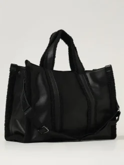 Borsa Liu Jo in camoscio sintetico e pile con borchie