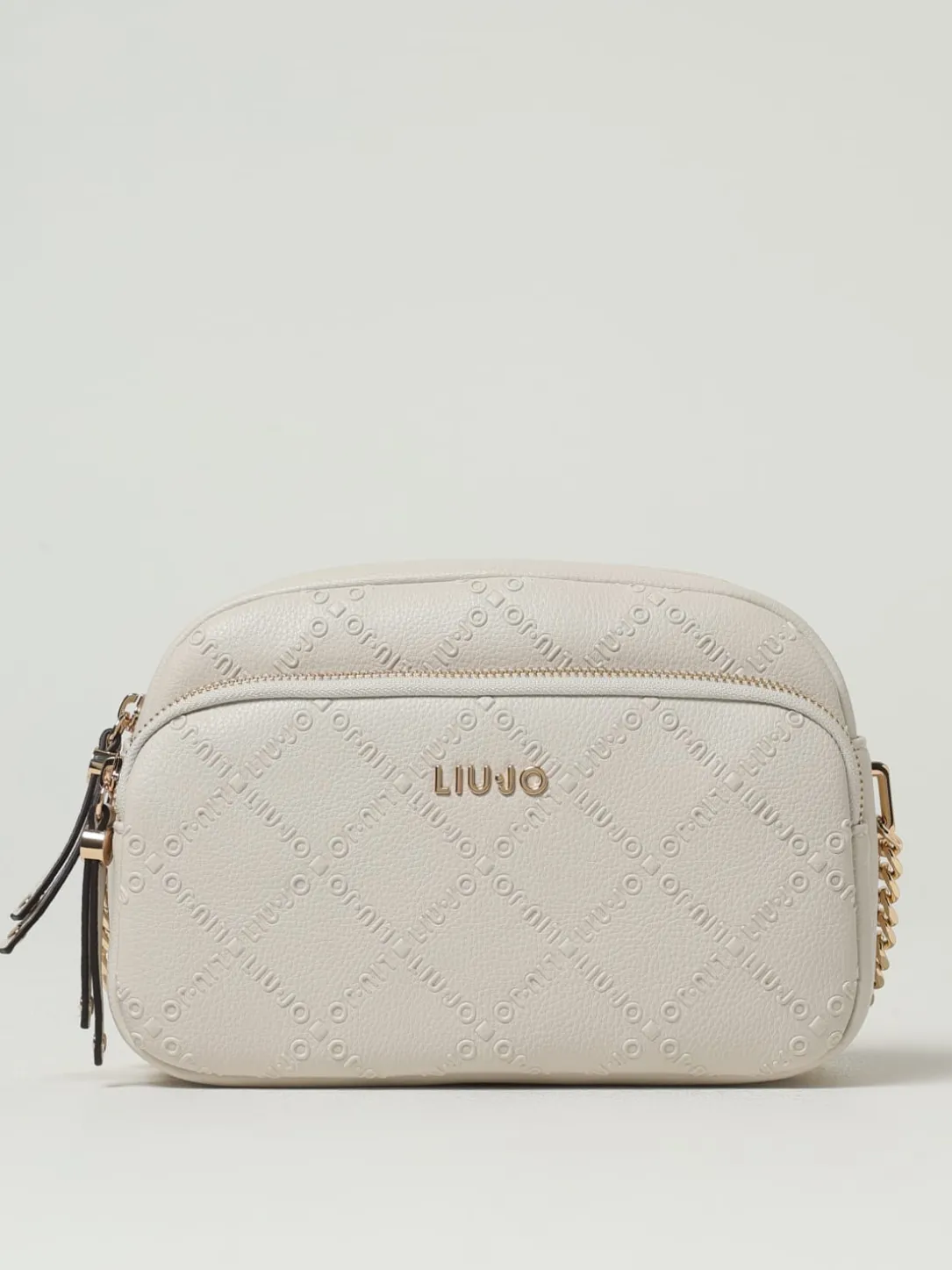 Borsa Liu Jo in pelle sintetica a grana con logo goffrato