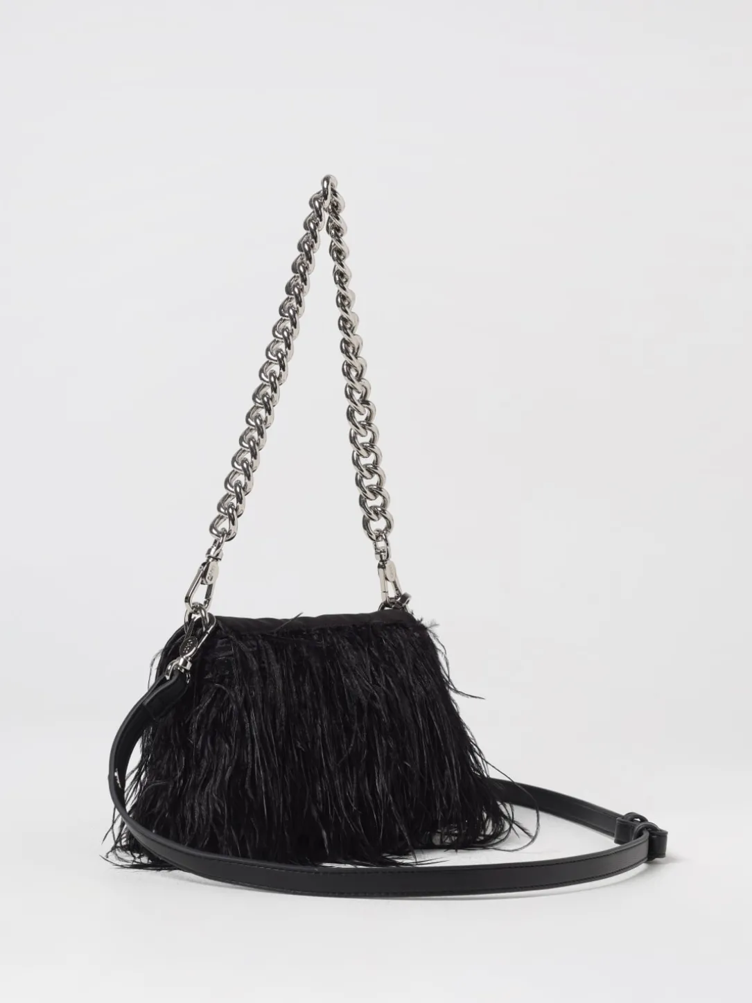 Borsa Liu Jo in viscosa con piume