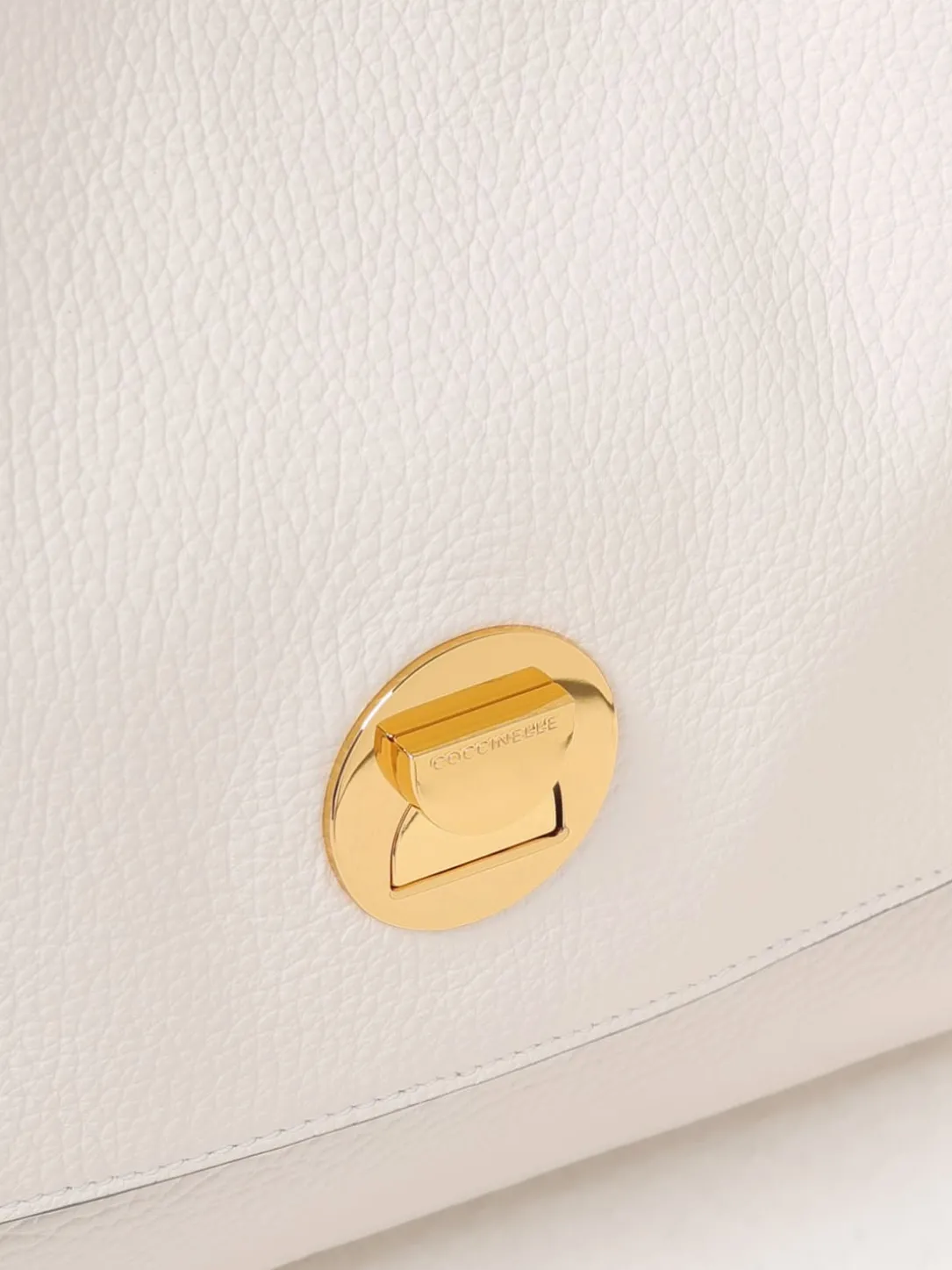 Borsa Liya Coccinelle in pelle a grana