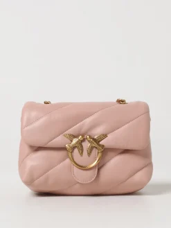 Borsa Love Berry Pinko in nappa trapuntata