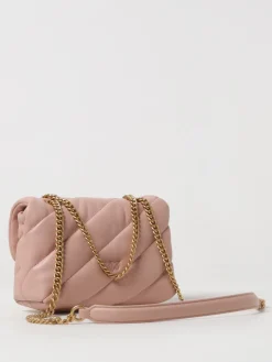 Borsa Love Berry Pinko in nappa trapuntata