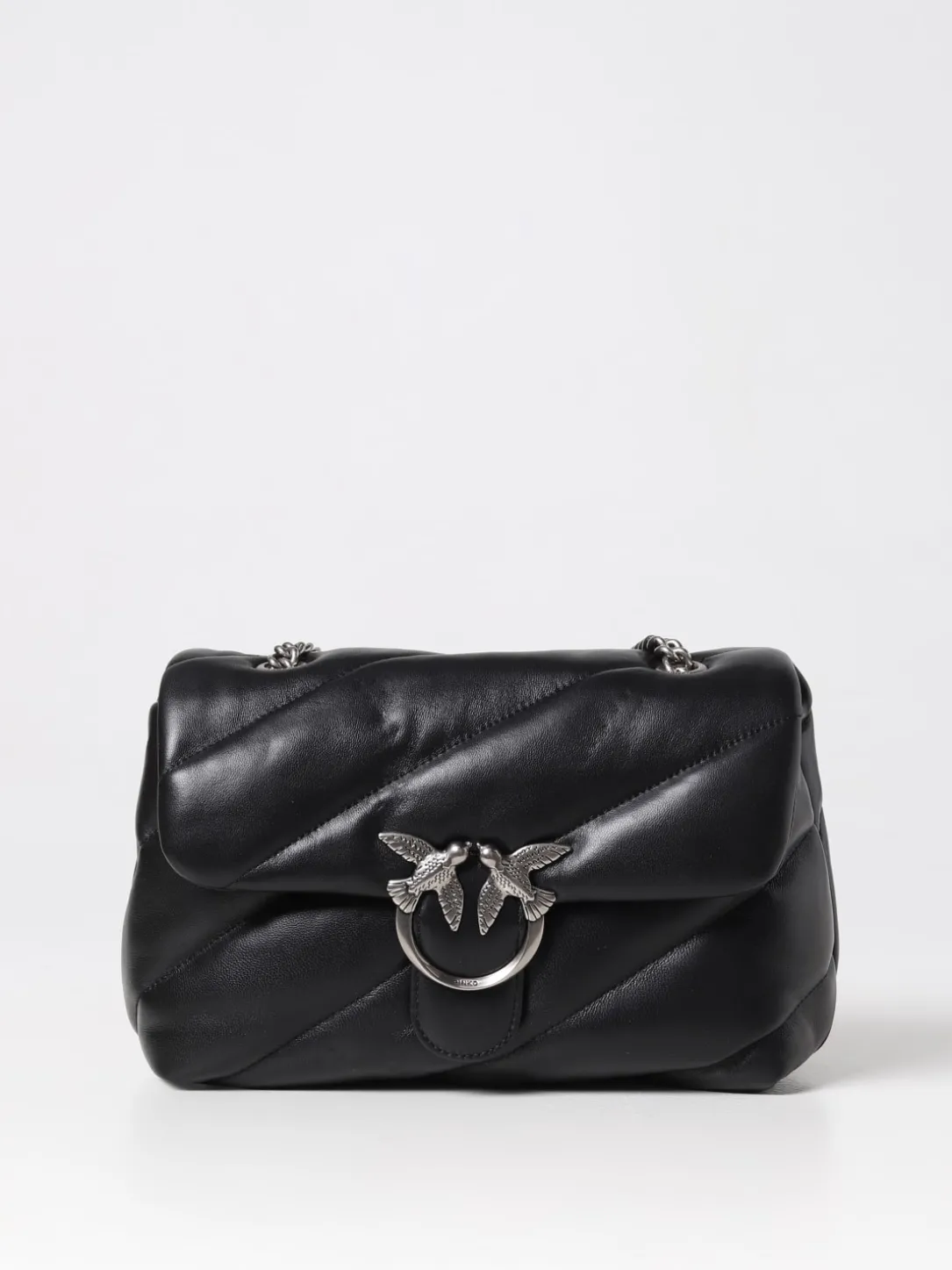 Borsa Love Classic Puff Pinko in nappa trapuntata