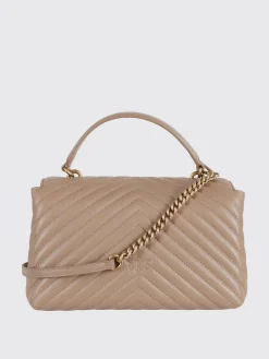 Borsa Love Lady Puff Medium Pinko in nappa matelassè chevron