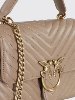 Borsa Love Lady Puff Medium Pinko in nappa matelassè chevron