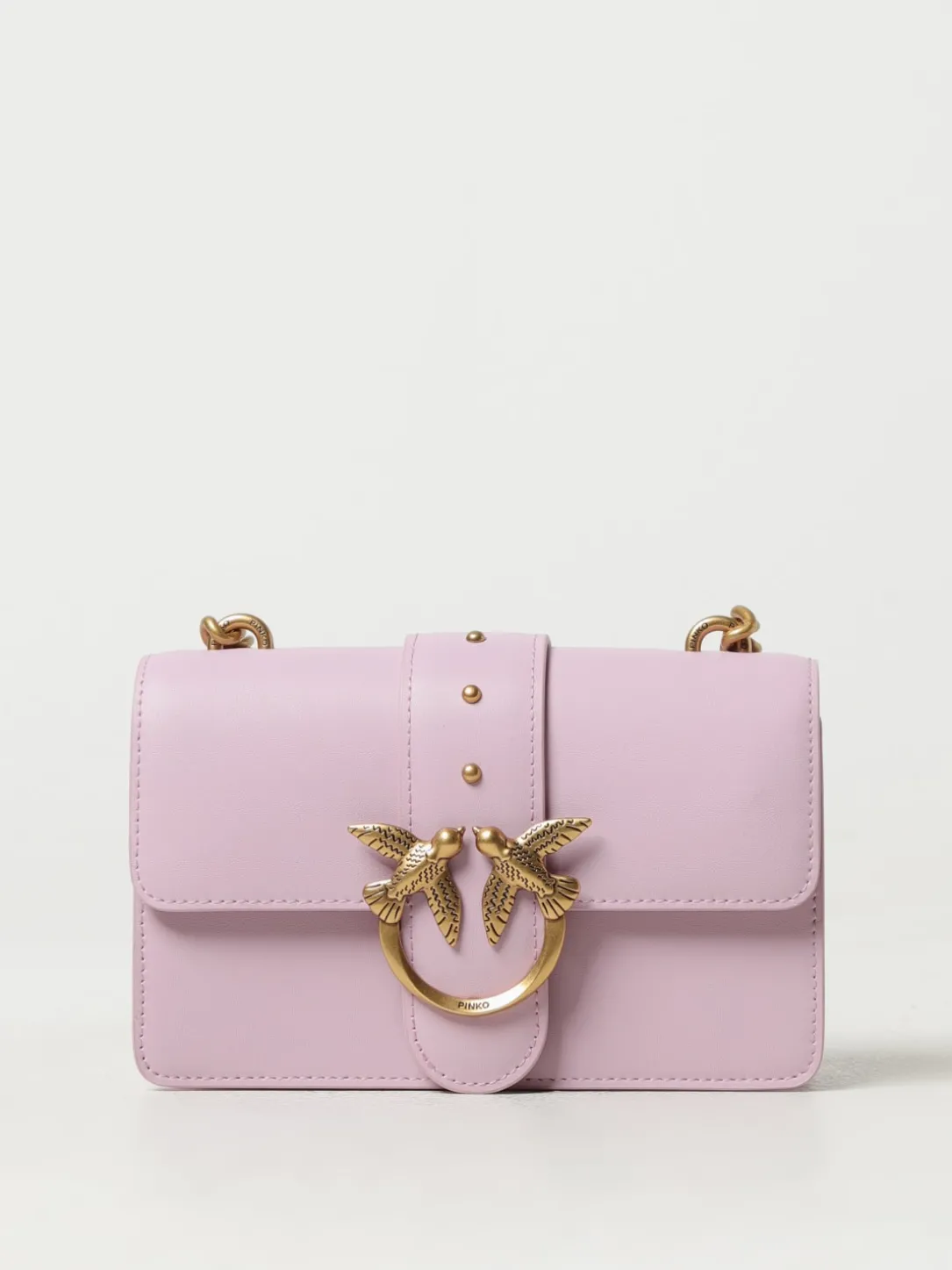 Borsa Love Mini Pinko in pelle
