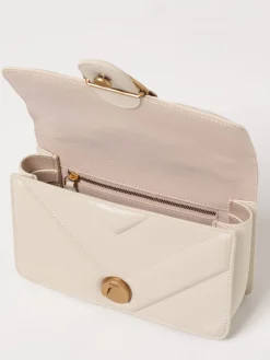 Borsa Love One Mini Pinko in pelle trapuntata chevron
