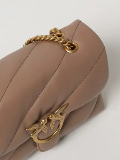 Borsa Love Puff Pinko in nappa matelassé