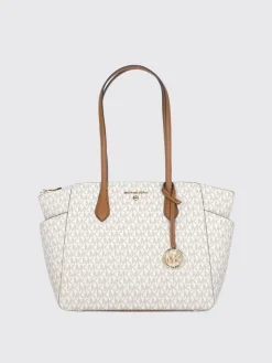 Borsa Marilyn Michael Kors in cotone spalmato con monogram all over