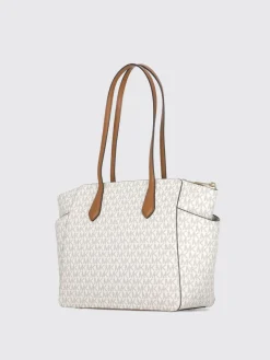 Borsa Marilyn Michael Kors in cotone spalmato con monogram all over
