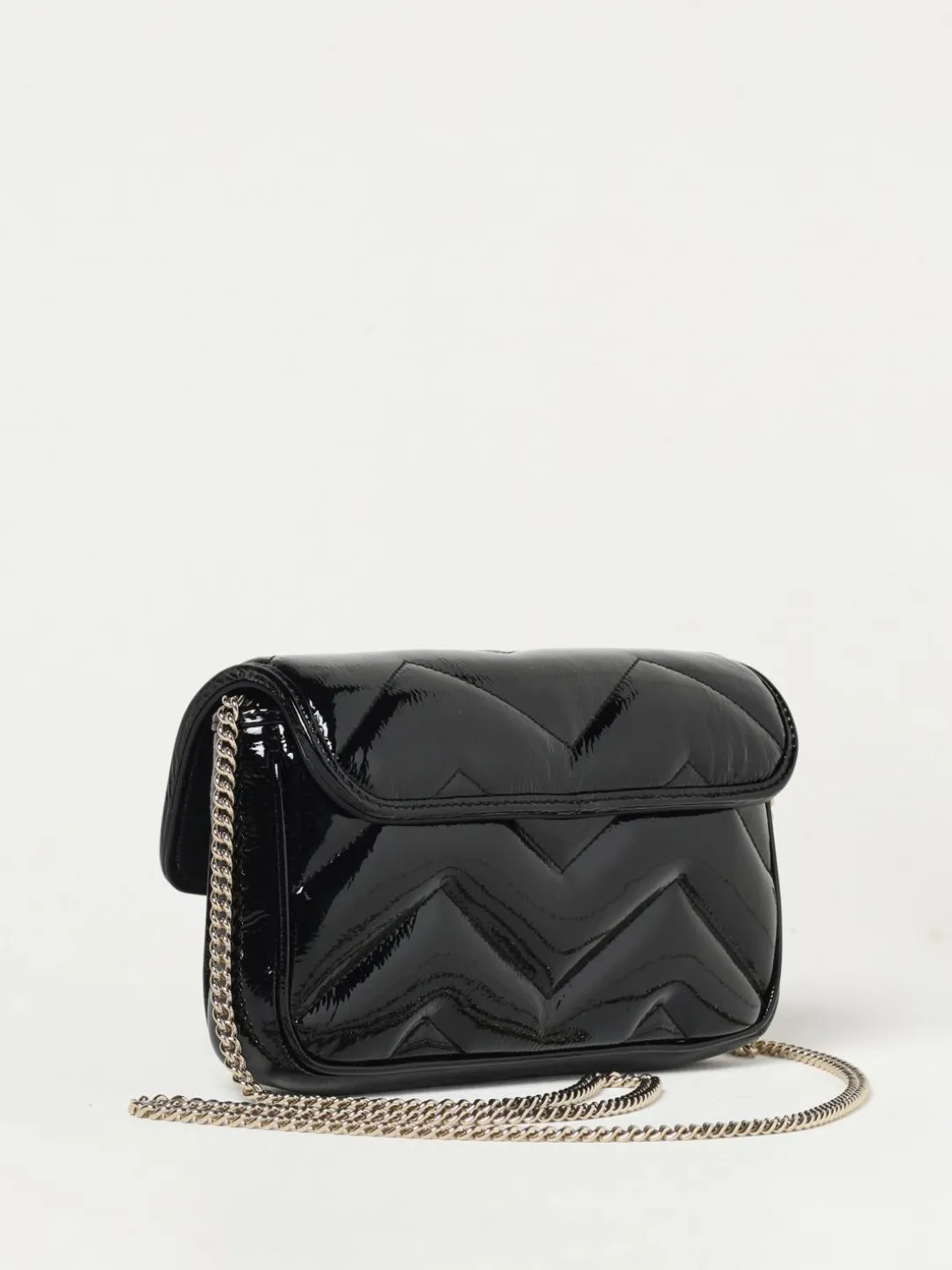 Borsa Marmont Gucci in pelle verniciata matelassè