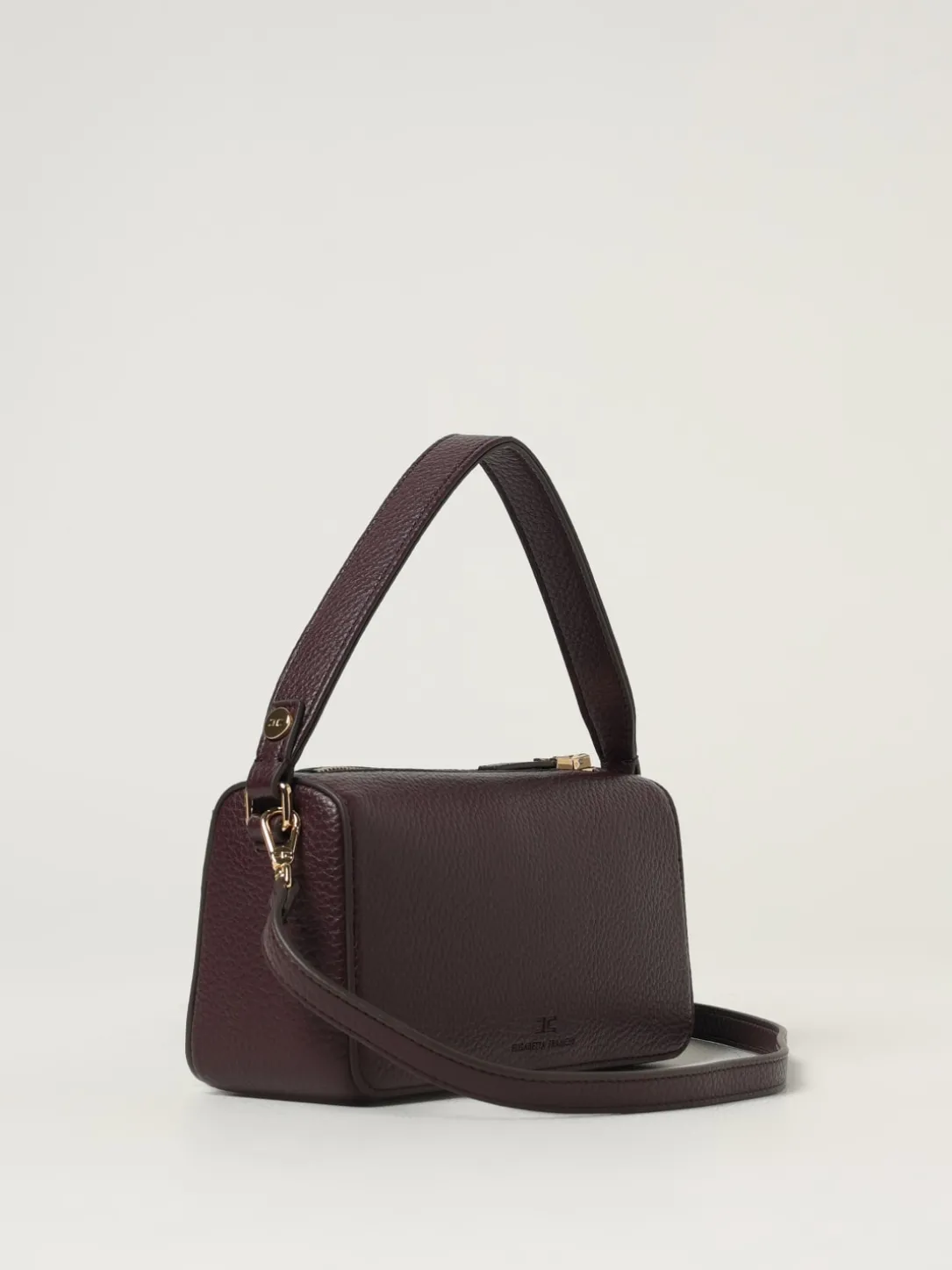 Borsa Mattoncino con logo Elisabetta Franchi