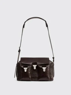 Borsa Medium Gear Lemaire in pelle martellata
